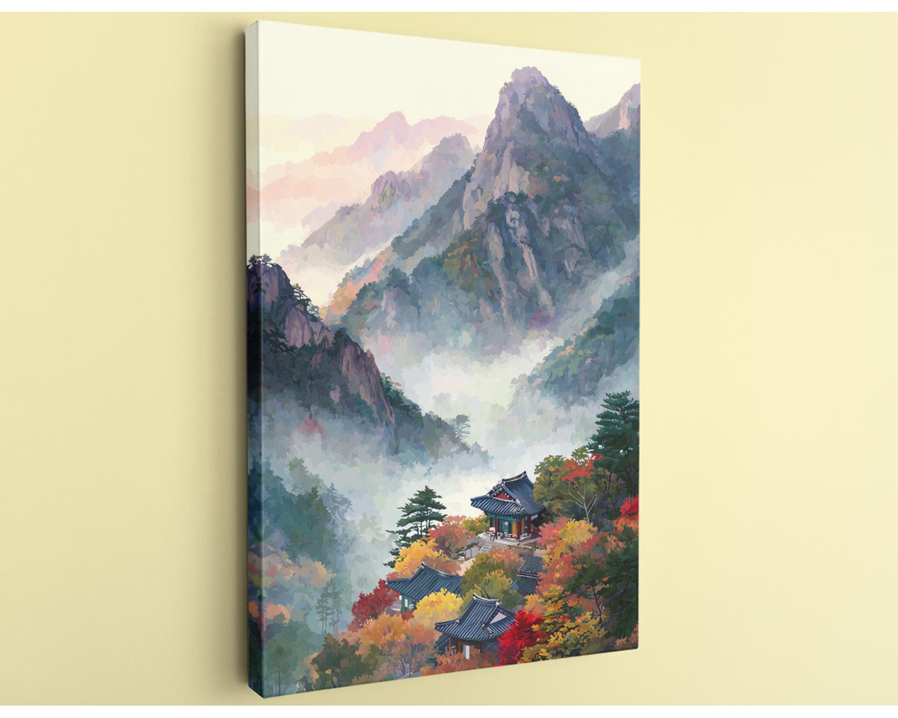 Korean Temple Painting - Etsy