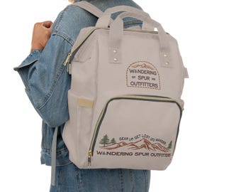 Adventure Ready Multifunktionaler Rucksack | Stilvoller Reiserucksack, Wandertasche, Geschenk für Naturliebhaber