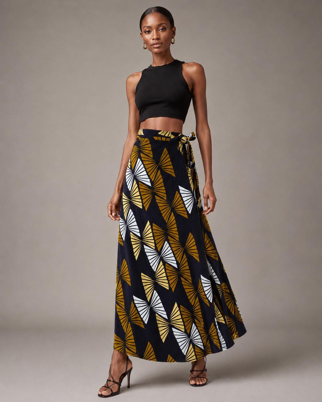 African Wrap Skirt - Etsy