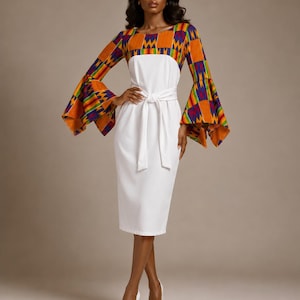 simple african dress designs CUMO London: Trendy Short Ankara Dresses