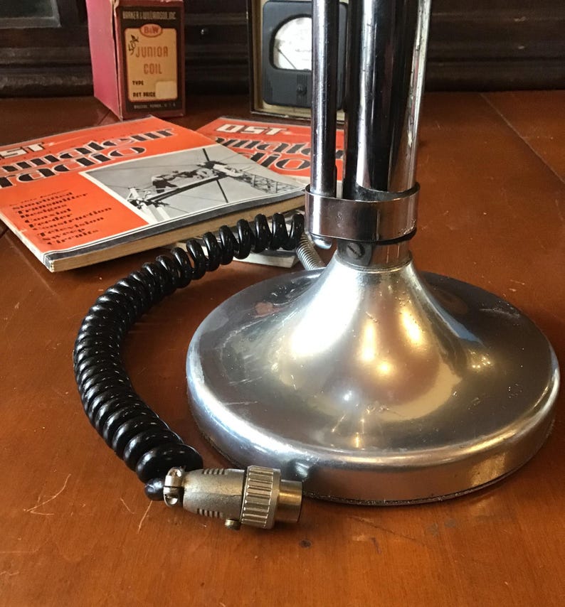 Vintage Astatic Model NO D-104 Microphone Chrome Plated Microphone From ...