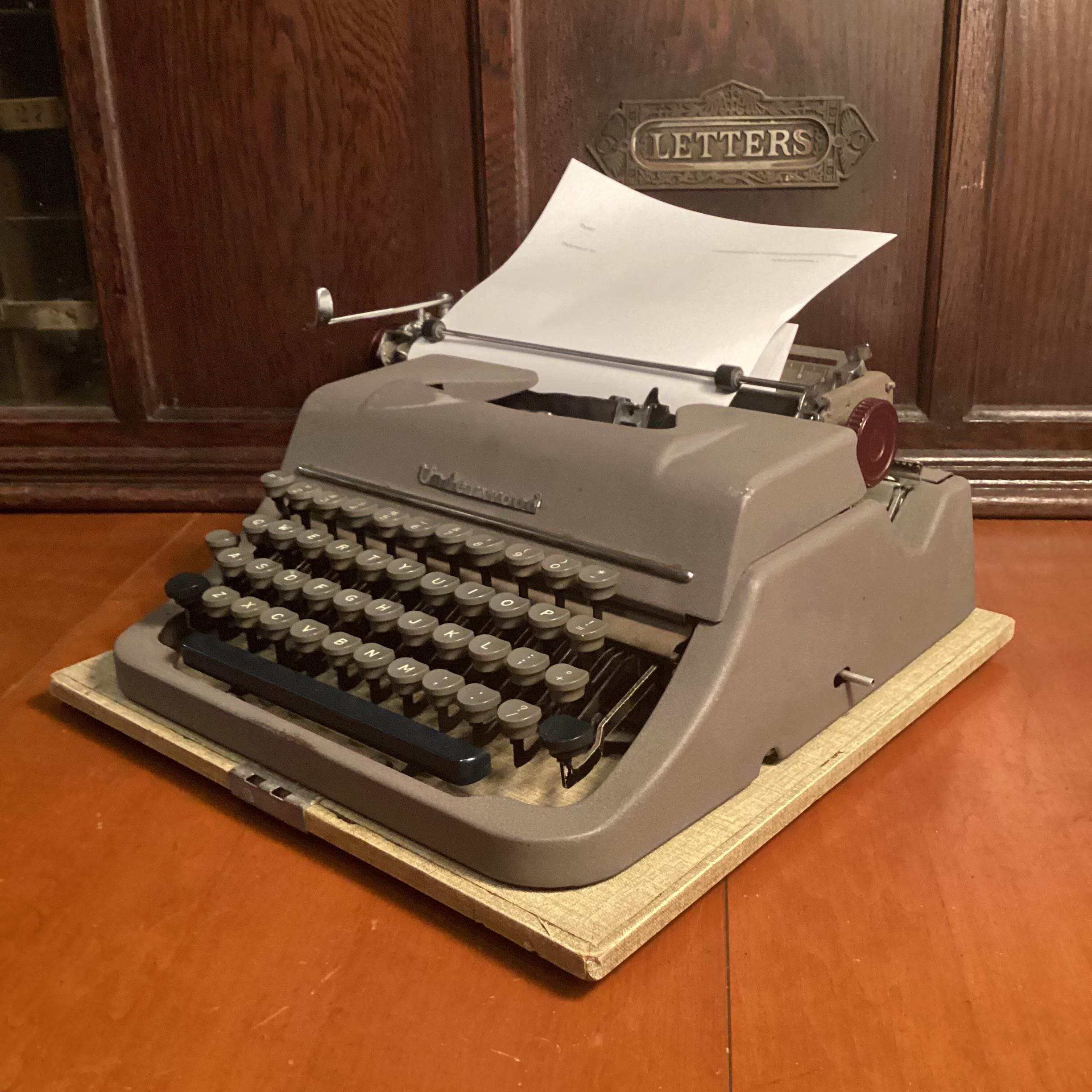 Antique Underwood Desktop Typewriter - Etsy
