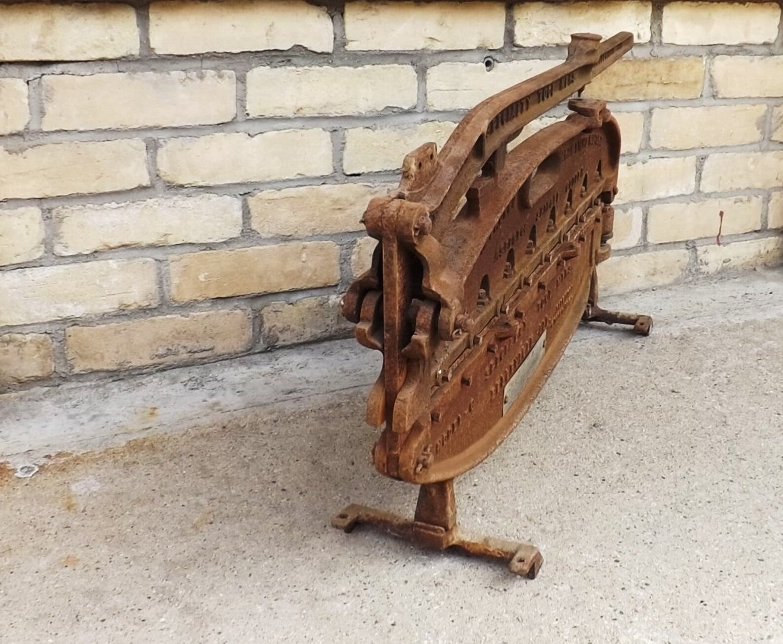 Vintage Shingle Cutter Cast Metal Roofing Tool SmallModel G Etsy