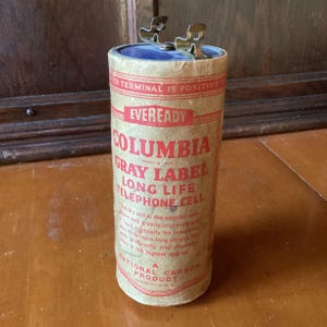 Vintage Eveready Battery Display - Etsy