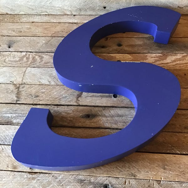 Industrial Letters - Etsy