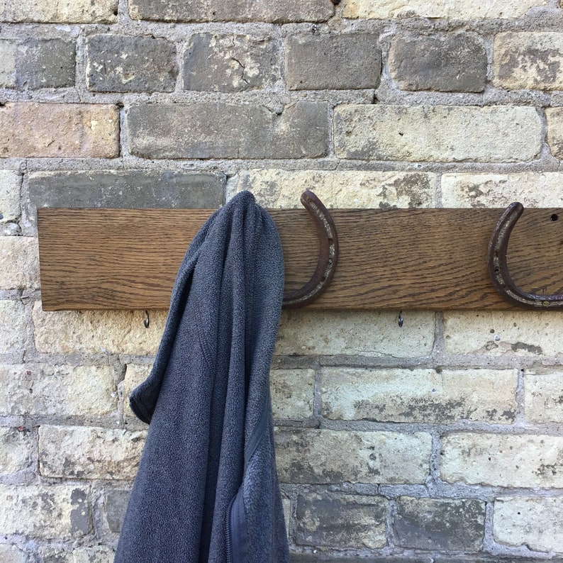 Image showcasing Upcycled Coat Rack and Keyring Holder Made From Reclaimed Wood and ...