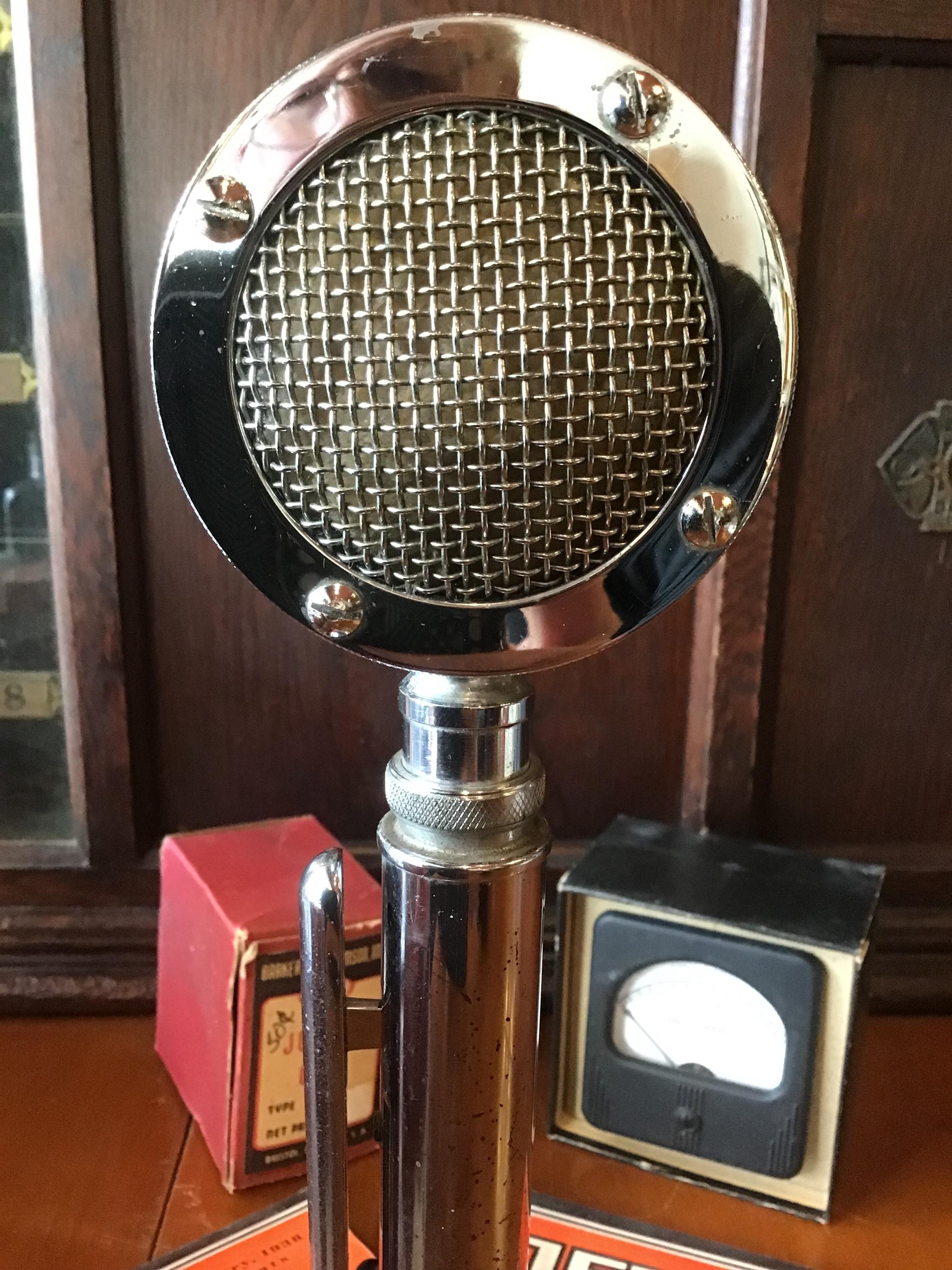 Vintage Astatic Model NO D-104 Microphone Chrome Plated Microphone From ...