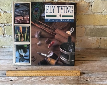 Craig Woods Fly Tying book. Beautiful photos how to types of lures
