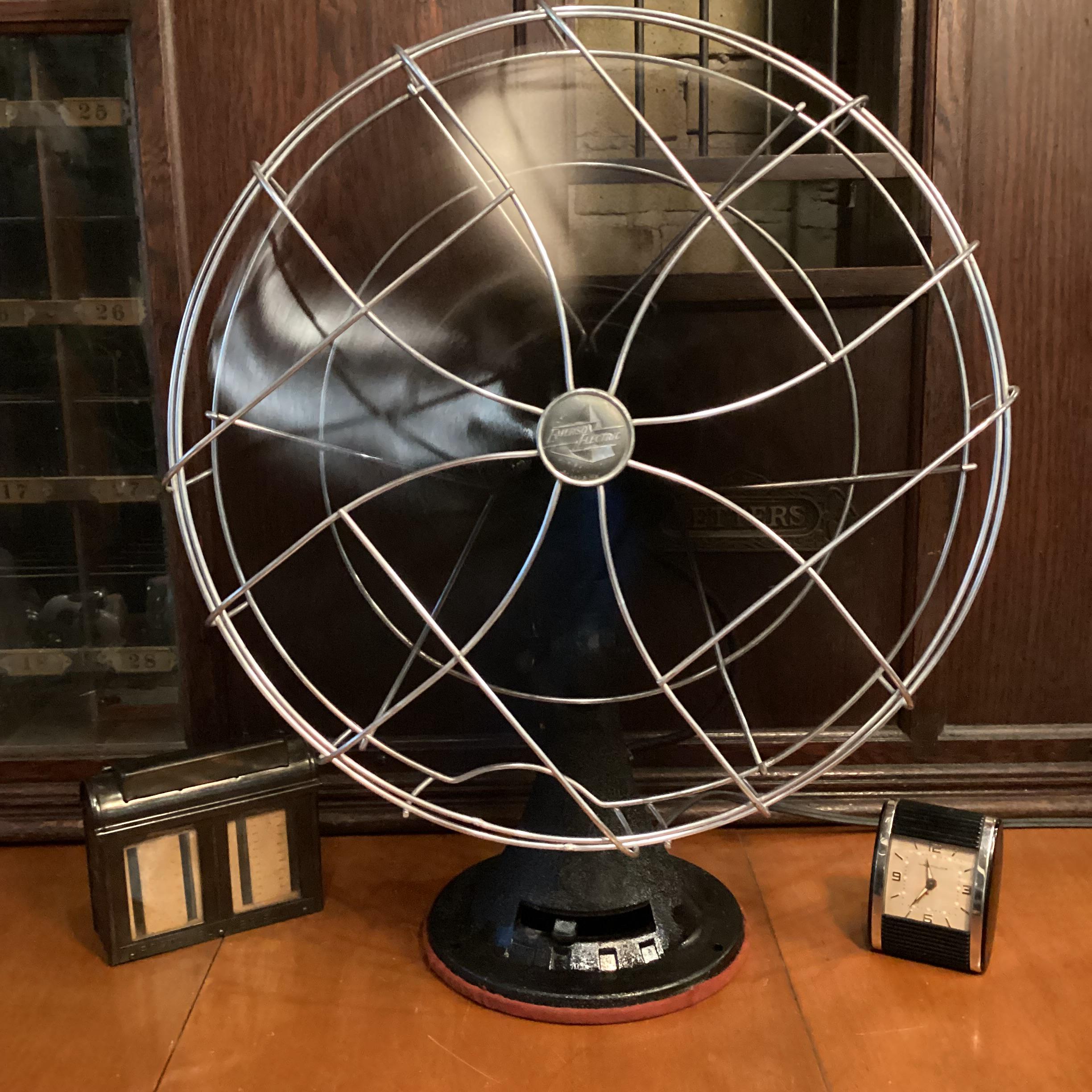EMERSON エマーソン 扇風機 ファン アンティーク レトロ 中古 現状品