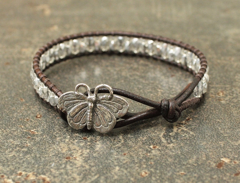 BUTTERFLY TURQUOISE SILVER BRACELET