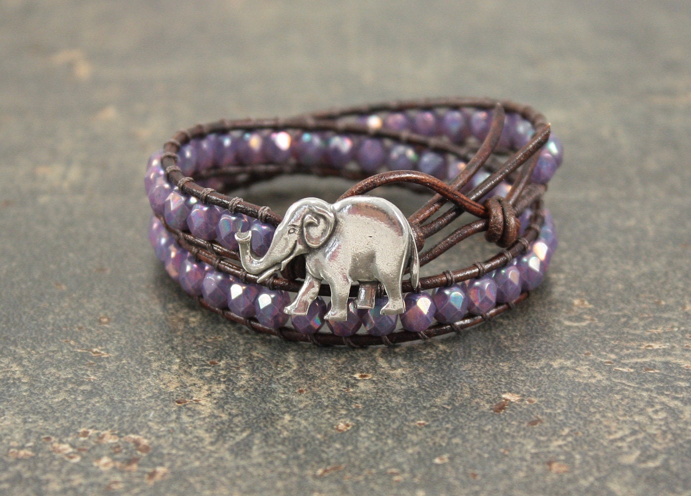 Purple elephant jewelry Clearance