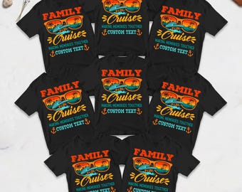Custom Family Cruise 2026 Shirt, Matching Family Vacation Tee, Cruise Squad Name Shirt, Cruise Group Shirt, Custom Family Cruise Name Shirts