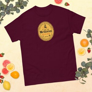 Fire on McGinnis - Guinness - Distressed Gold Label T-Shirt image 5