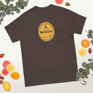 Fire on McGinnis - Guinness - Distressed Gold Label T-Shirt image 7