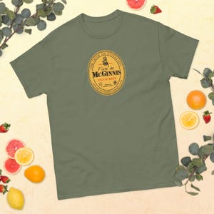 Fire on McGinnis - Guinness - Distressed Gold Label T-Shirt image 15