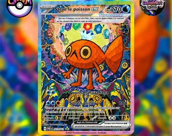 Prankmon Card "steve the Fish" - Etsy