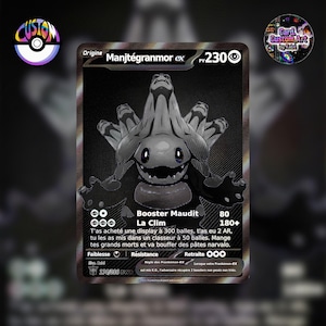 Carte Prankémon "Manjtérgranmor" SV11 black