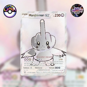Carte Prankémon "Manjtémor" SV11 white