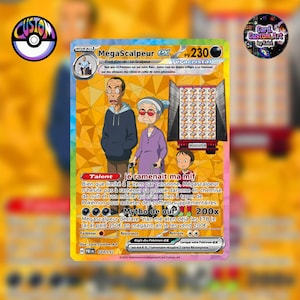 Carte Prankémon "Mégascalpeur"
