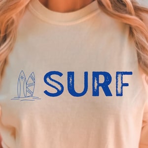 Surfer Shirt, Surfer T-Shirt, Surfing Tee, Vintage Surfer Shirt, Surf Wear, Surfer, Surfboard Tshirt, Hawaiian Shirt, Beachy Beachwear Shirt