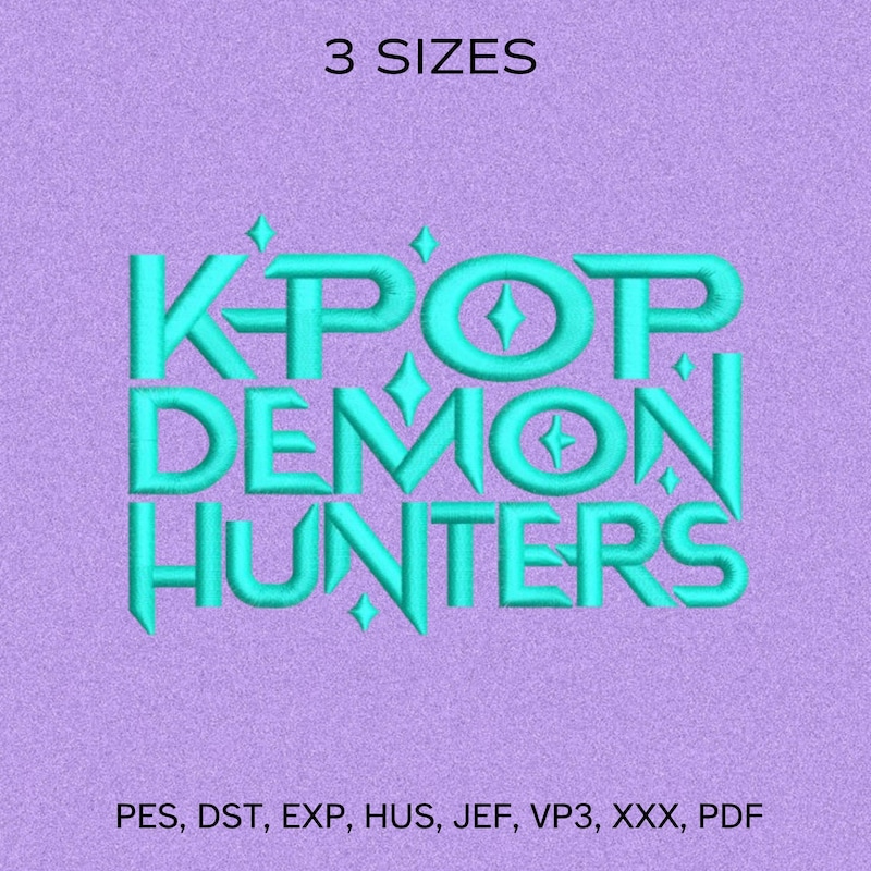 Kpop Demon Hunter Fonts Etsy