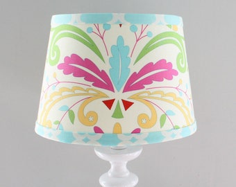 Kumari Sujata print floral lamp shade