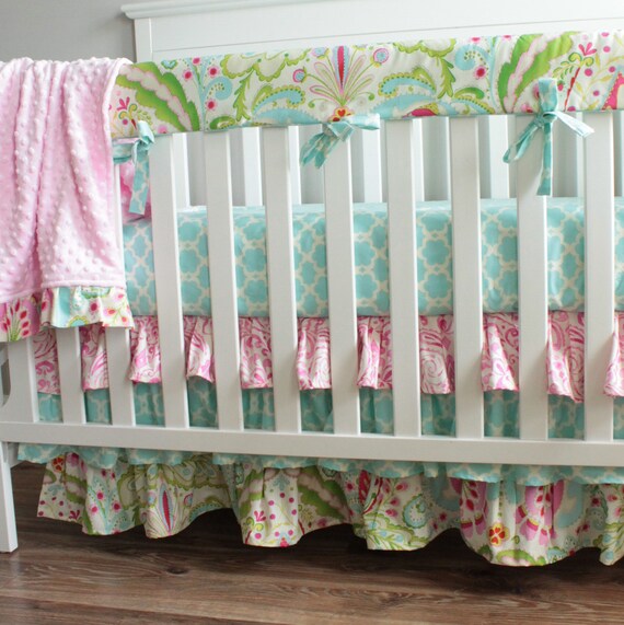 kumari garden crib bedding