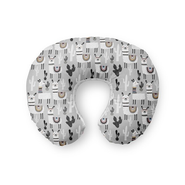 Extra Large Nursing Pillow - Llama Land main image 0