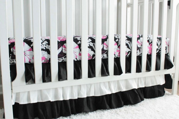 tiered crib skirt