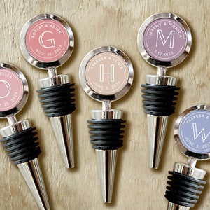 Wedding Favors - Personalized Wine Cork Stopper - Custom Wine Stopper Wedding Favors, Wine Cork Favor Custom Wine Stopper