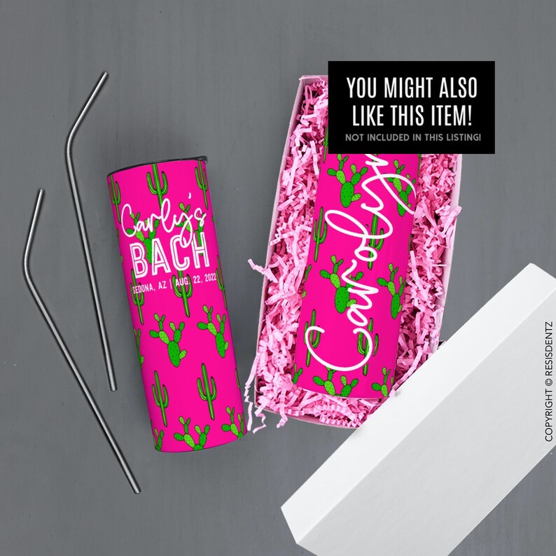 Cactus Pattern Can Coolers - Thumbnail 2