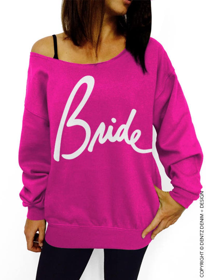 Bride Script Bridal Clothing Bridal Shower Wedding Etsy