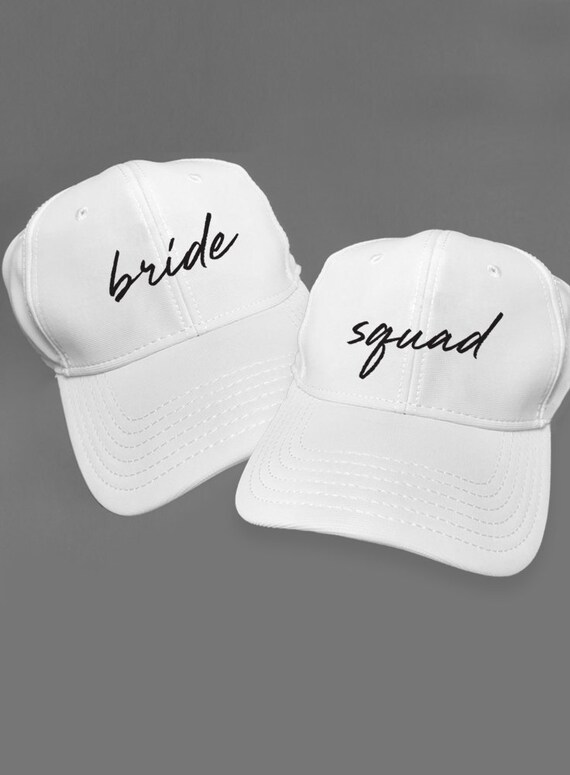 Bachelorette Party Hats Squad Bride Dad 