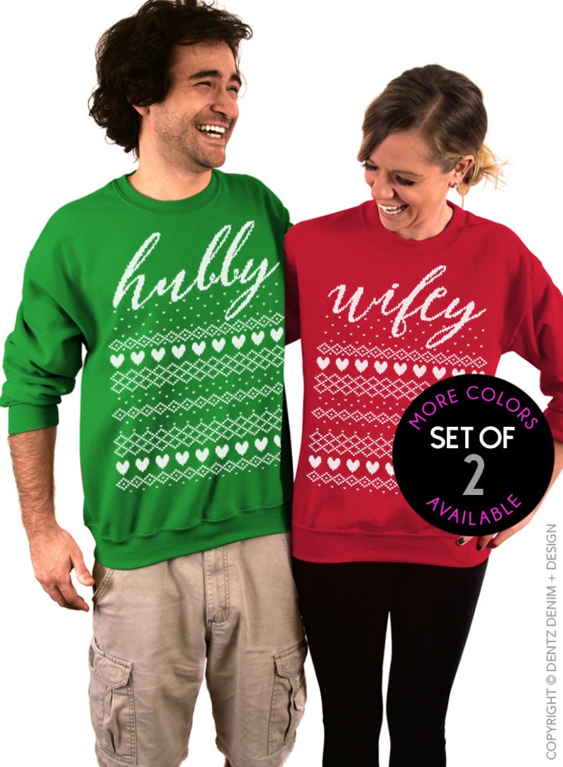 wifey hubby sweatshirts