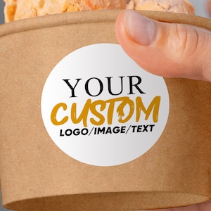 Custom Logo/Image/Text Ice Cream Cups, Personalized Wood Spoons, Birthday Party Dessert Cups, Wedding Cups Favors, Bridal Shower Party Decor