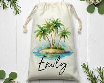 Custom Personal Party Goodie Bags - Reusable Personalized Canvas Drawstring Party Favor Bag - Kids Bulk Treat Bags - Jewelry Packaging Pouch