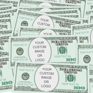 Bulk Party Favours/Custom Photo 100 Dollar Bills/Bachelor Game Party Money/Play Dollar Bills/Your Face on Money/Wedding Hundred Dollar Bucks