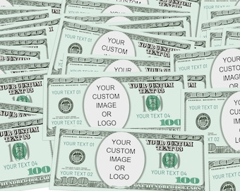 Bulk Party Favours/Custom Photo 100 Dollar Bills/Bachelor Game Party Money/Play Dollar Bills/Your Face on Money/Wedding Hundred Dollar Bucks