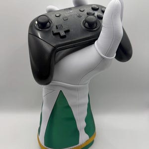 3D Printed Gaming Display - Green Ranger Inspired Controller/Headset/Prop Stand
