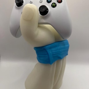 3D Printed Gaming Display - GLOW Sewer Turtle Hand Controller, Prop, & Headset Stand