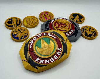 3D Printed Morpher-Style Fidget - Clicky Fidget Toy Rangers–Inspired