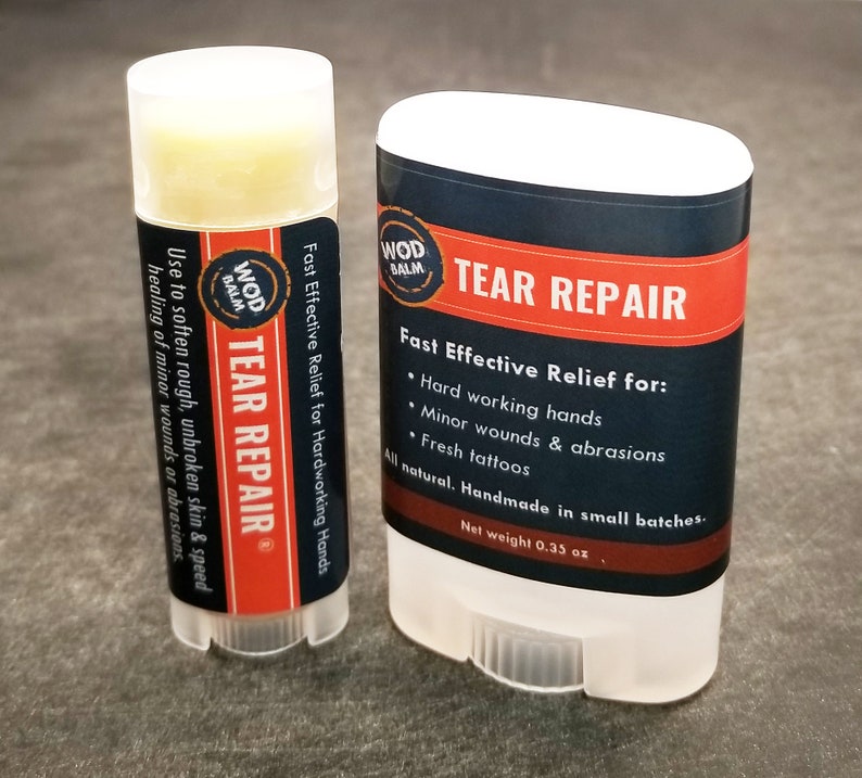 Callus Care Kit Tear Repair® plus All Natural Pumice Stone CrossFit Gymnastics Gift Softens Calluses Heals Cracked Torn Skin image 6