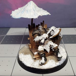 Painted D&D Mini - Reaper Beach Skeleton