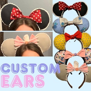 Made to Order Theme Park Mouse Ears: Custom Theme/Character