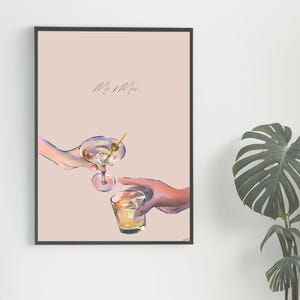ミスター＆ミセス – アートで見るロマンチックなカクテルタイム