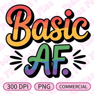Camiseta básica AF PNG | Gráfico engraçado e atrevido | Pronto para DTF, sublimação e HTV | Download em 300 dpi | Uso comercial permitido