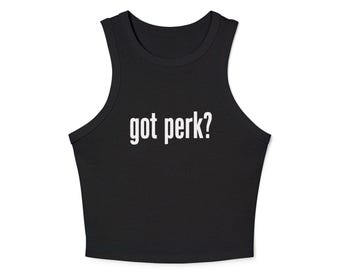 Women&#39;s Graphic Racer Tank - Got Pork? Top for BBQ Lovers, Summer Casual Wear, Gift for Foodies, Cookout Apparel, Trendy Tank