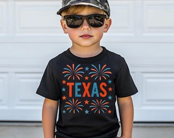 Patriotic Texas Png, Preppy 4th of July Png, Fireworks PNG, Texas png, Red White Blue, USA PNG, Sublimation, Fourth of July