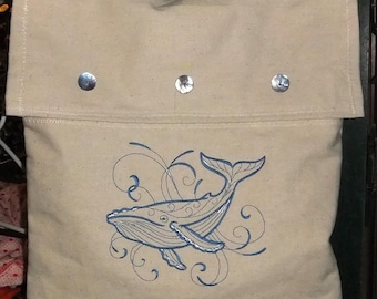 Custom Tote Bag (embroidered bags & purses) -- fully lined