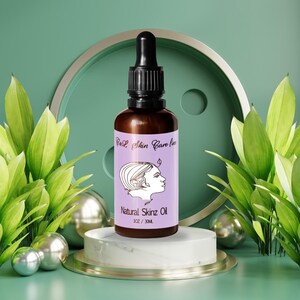 Facial Oil Treatment – All natural Hydrating Glow Oil helps treat skin conditions such as eczema, acne, aging, dry & sensitive skin.